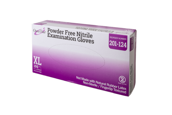 OmniTrust #201 Series Nitrile Powder Free Examination Glove - Image 4