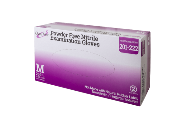 OmniTrust #201 Series Nitrile Powder Free Examination Glove - Image 6