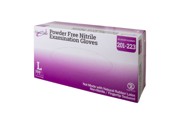 OmniTrust #201 Series Nitrile Powder Free Examination Glove - Image 7