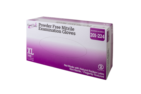 OmniTrust #201 Series Nitrile Powder Free Examination Glove - Image 8