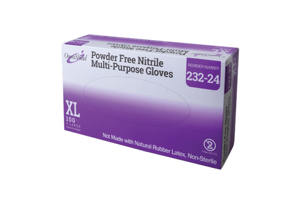 OmniShield #232 Series Nitrile Powder Free Multi-Purpose Gloves - Image 3