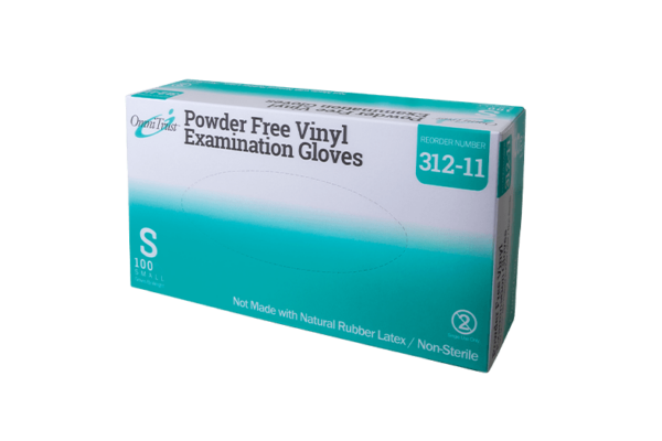 OmniTrust #312 Series Vinyl Powder Free Examination Glove