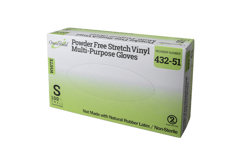 OmniShield #432 Series Vinyl Powder Free Multi-Purpose Gloves
