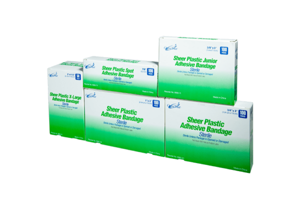 Sterile Sheer Adhesive Bandages