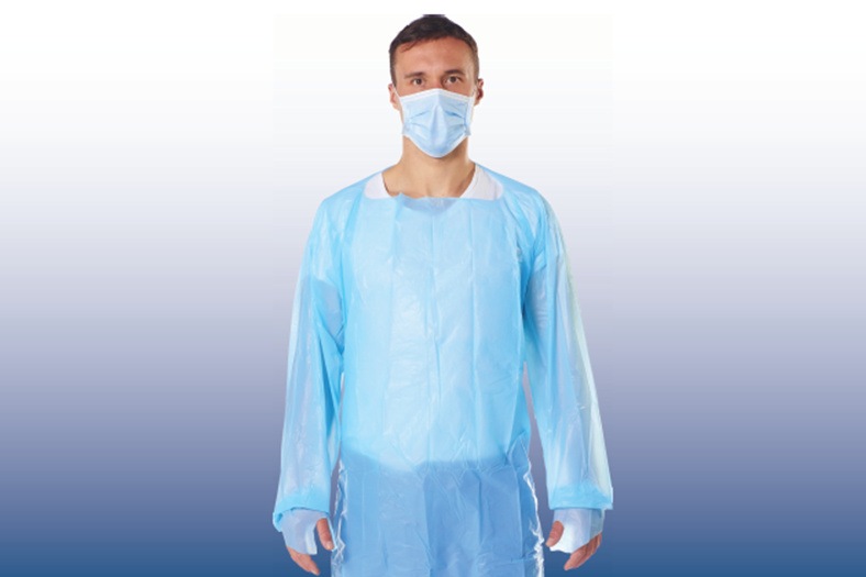 OmniTrust #80250-29 CPE Isolation Gown