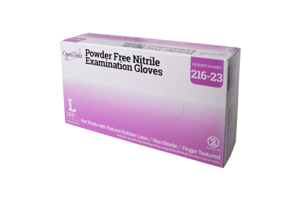 OmniTrust #216 - Nitrile Powder Free Examination Glove - Chemo Rated