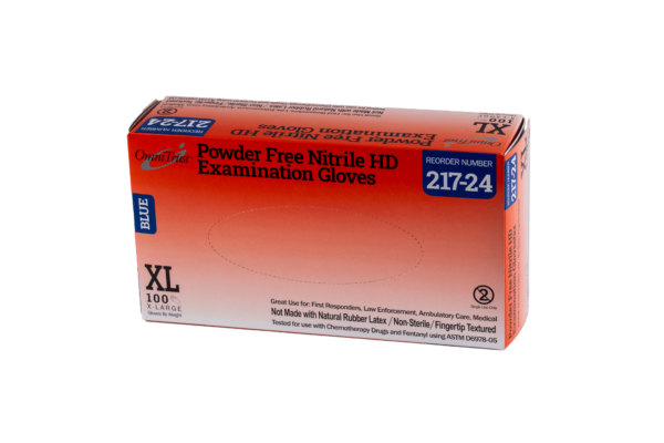 OmniTrust #217 Series Fentanyl Resistant Nitrile Powder Free Examination Glove - Image 5