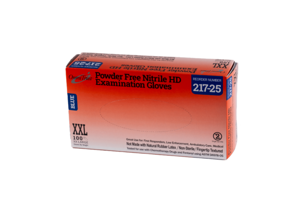 OmniTrust #217 Series Fentanyl Resistant Nitrile Powder Free Examination Glove - Image 4
